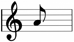 portée musicale pour le répertoire des Démons